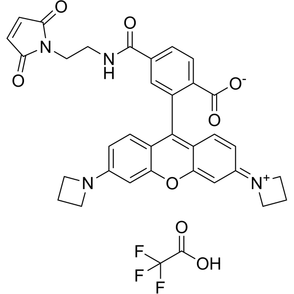 Janelia Fluor® 549, Maleimide TFA (JF549, Maleimide TFA)